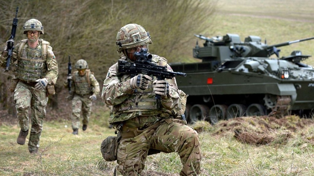 Mii de soldați britanici vor participa la acțiuni în Europa de Est