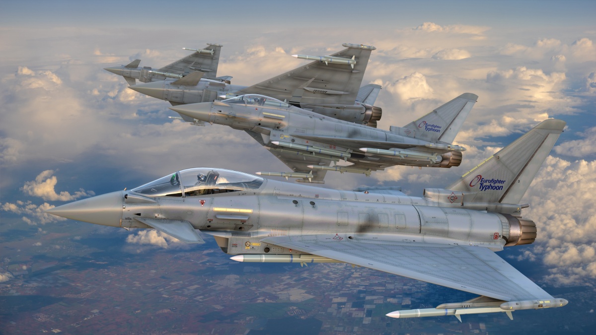 Avioane Typhoon pentru țări NATO care oferă MiG-uri pentru Ucraina!