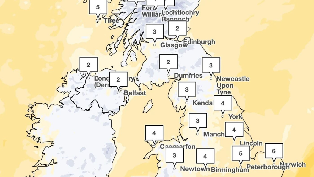 Se întoarce iarna pentru unii locuitori ai Marii Britanii