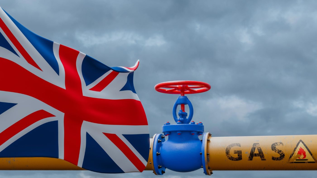 Rezervele de gaze ale Marii Britanii, echivalente cu două zile